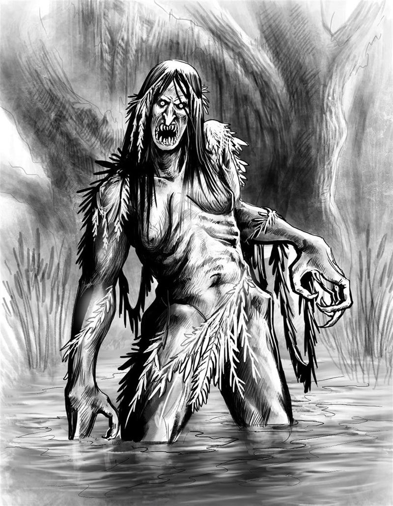 Swamp Hag Gallery Canvas Art Print