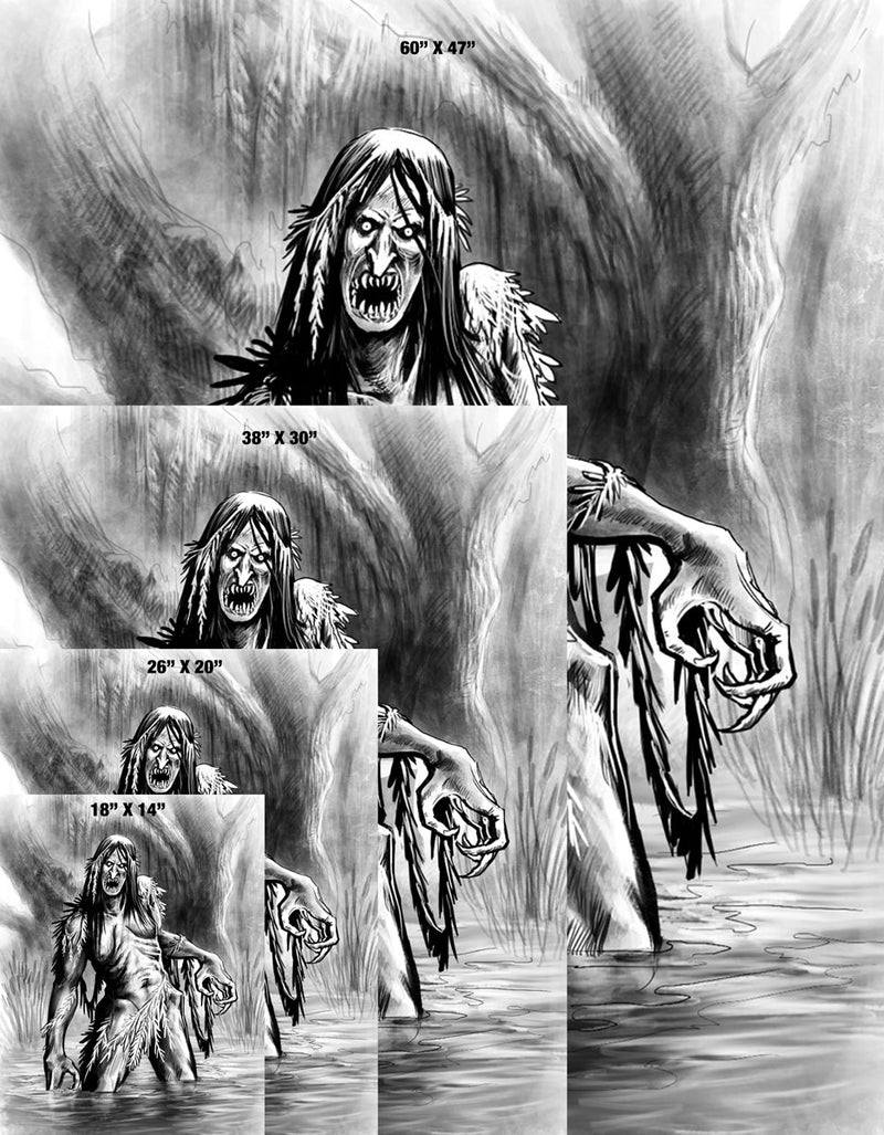 Swamp Hag Gallery Canvas Art Print