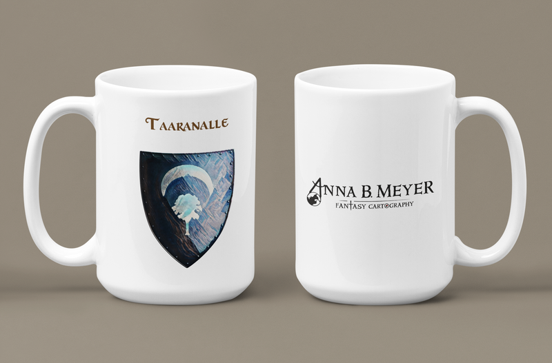 Taaranalle Heraldry of Greyhawk Anna Meyer Cartography Coffee Mug 11oz/15oz