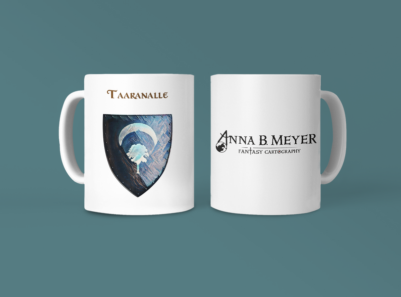 Taaranalle Heraldry of Greyhawk Anna Meyer Cartography Coffee Mug 11oz/15oz