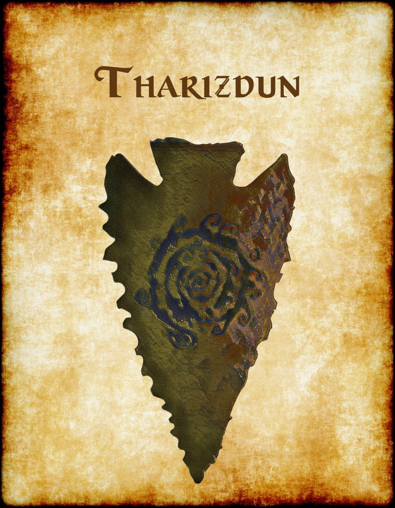 Tharizdun Heraldry of Greyhawk Anna Meyer Cartography Canvas Art Print