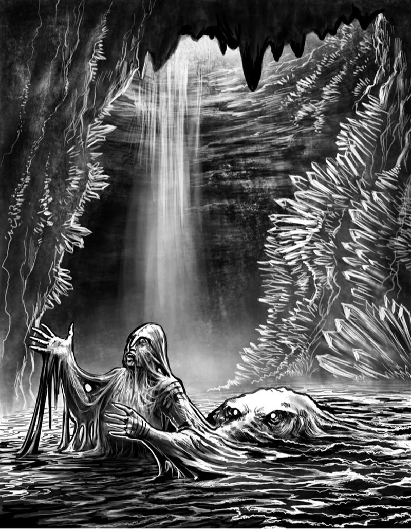 The Glittering Grotto Gallery Canvas Art Print