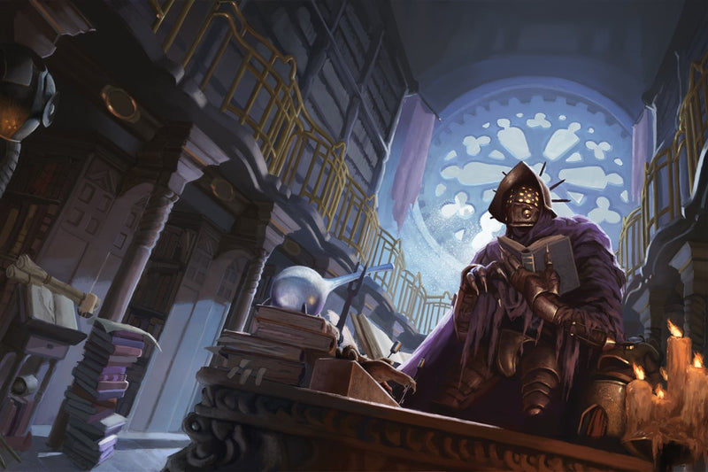 The Library Canvas Art