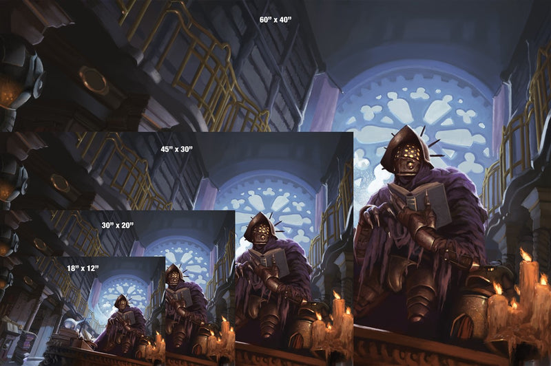 The Library Canvas Art
