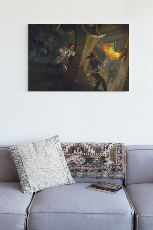 The Escape Canvas Art