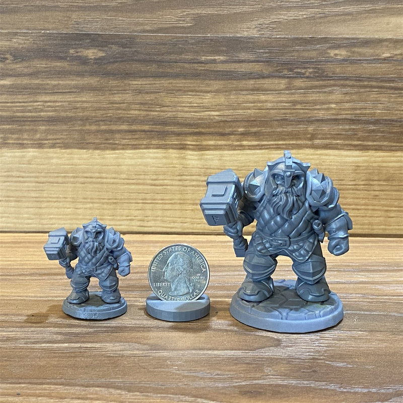 Thogrim Argadul 3D Printed Miniature Legends of Calindria Primed