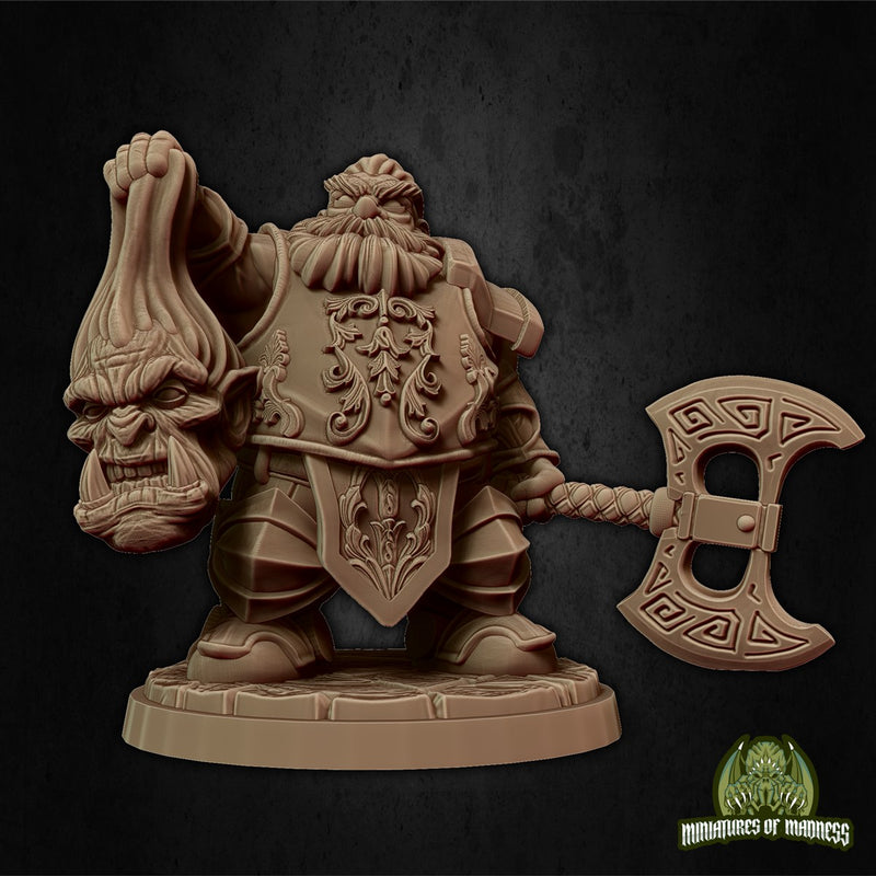 Vognar Cuthroats 3D Printed Miniature Legends of Calindria Primed