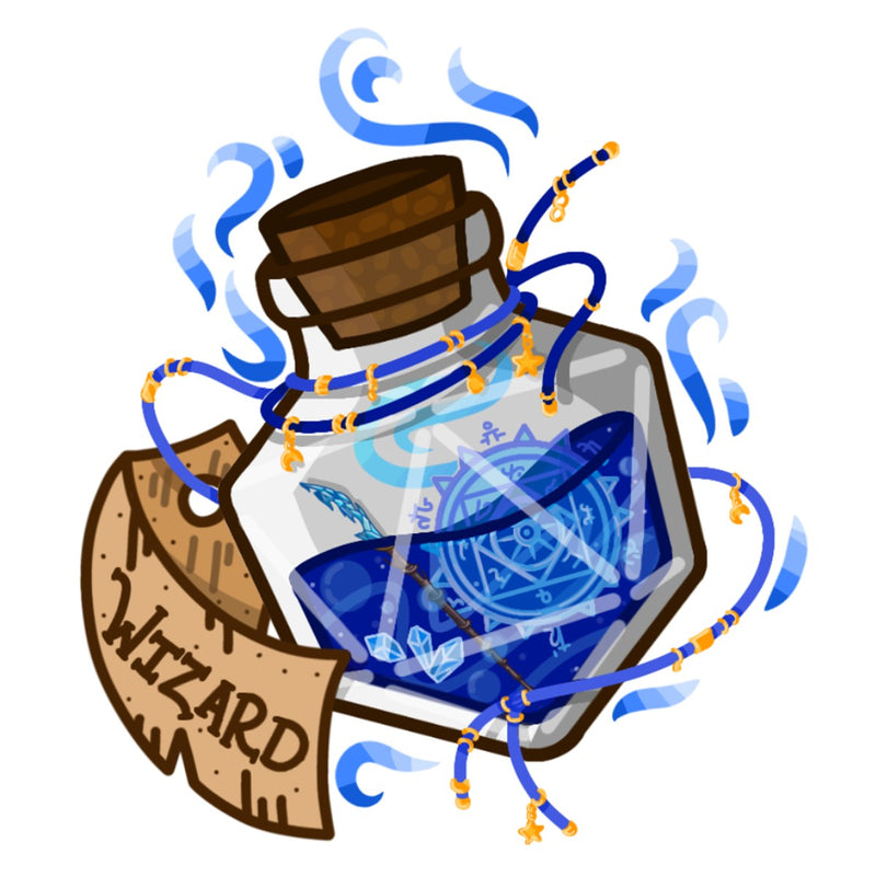Wizard Potion Bottle Gallery Canvas Art Print