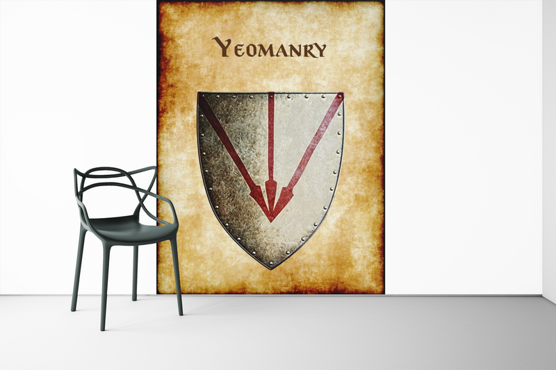 Yeomanry Heraldry of Greyhawk Anna Meyer Cartography Canvas Art Print