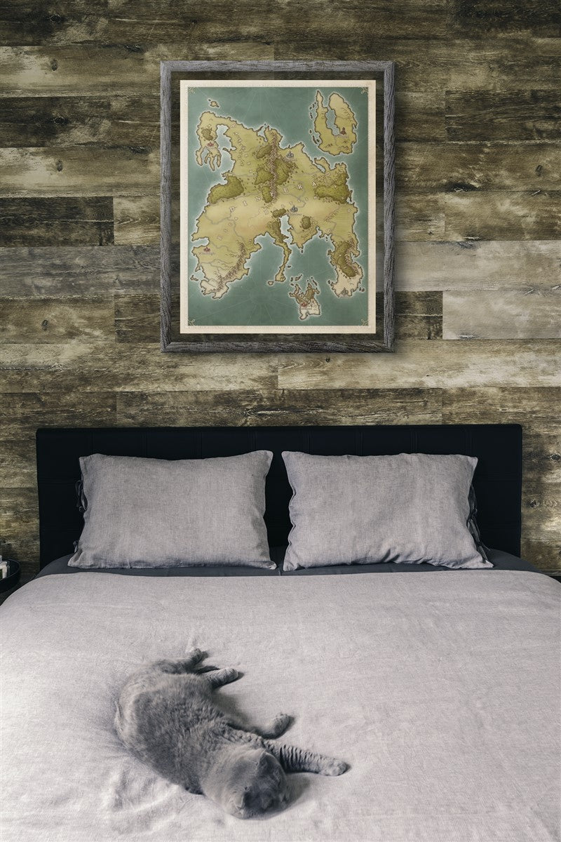 Dinfera Fantasy Map
