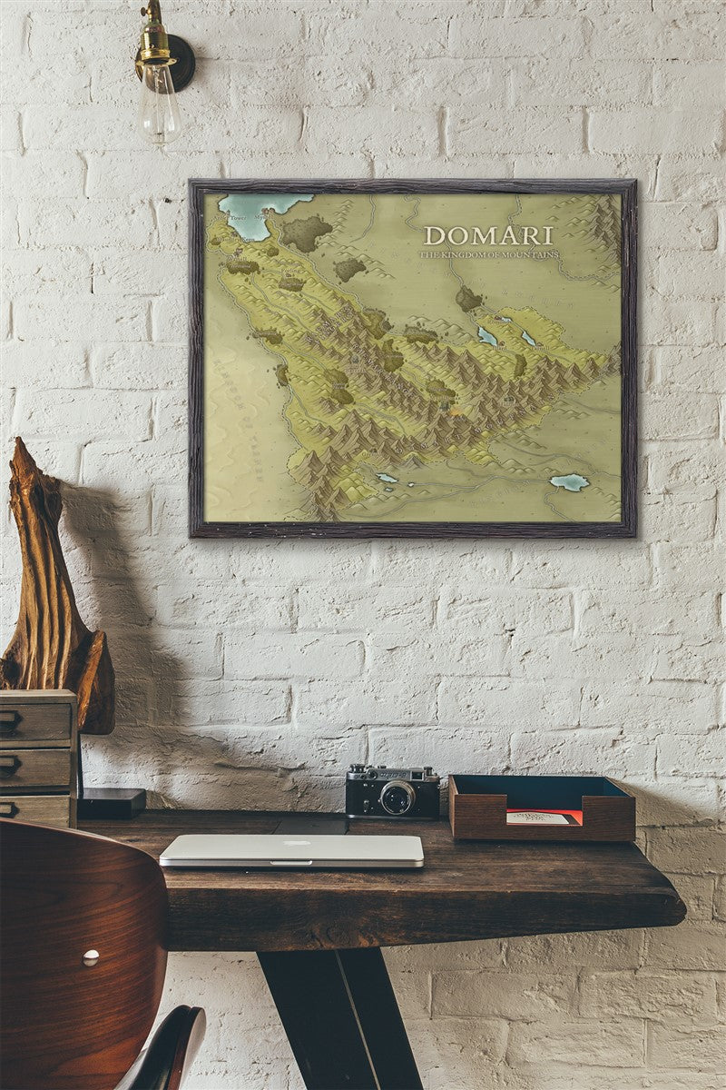 Domari Fantasy Map