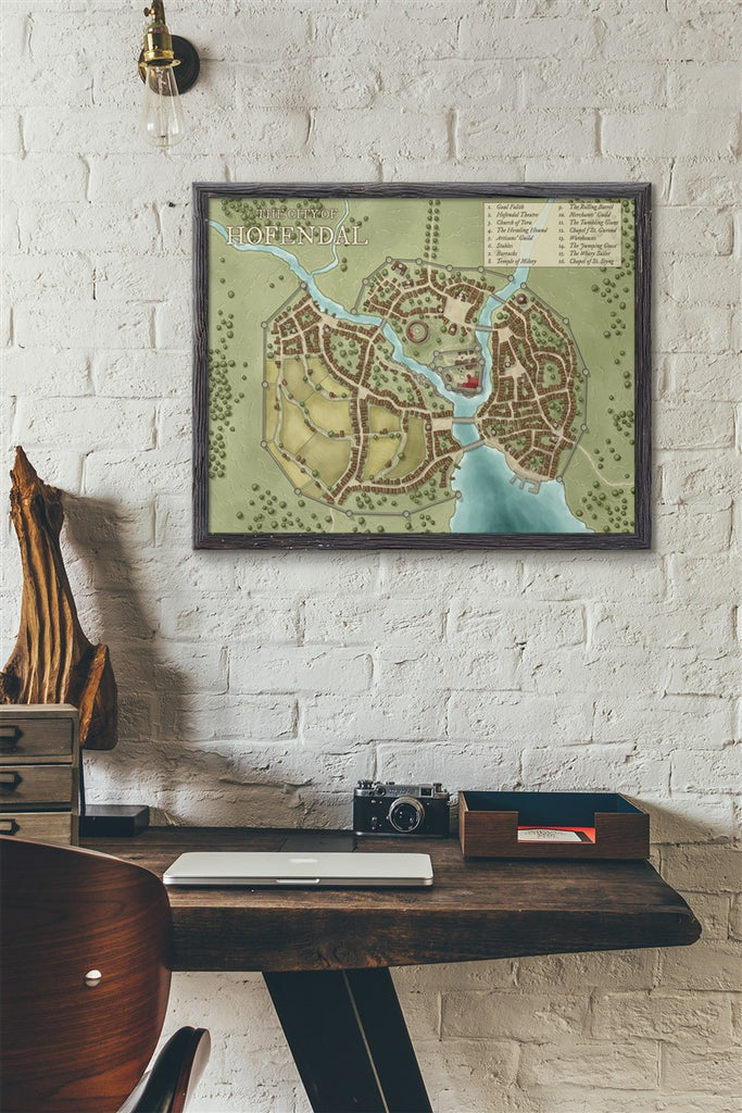 Hofendal Fantasy Map