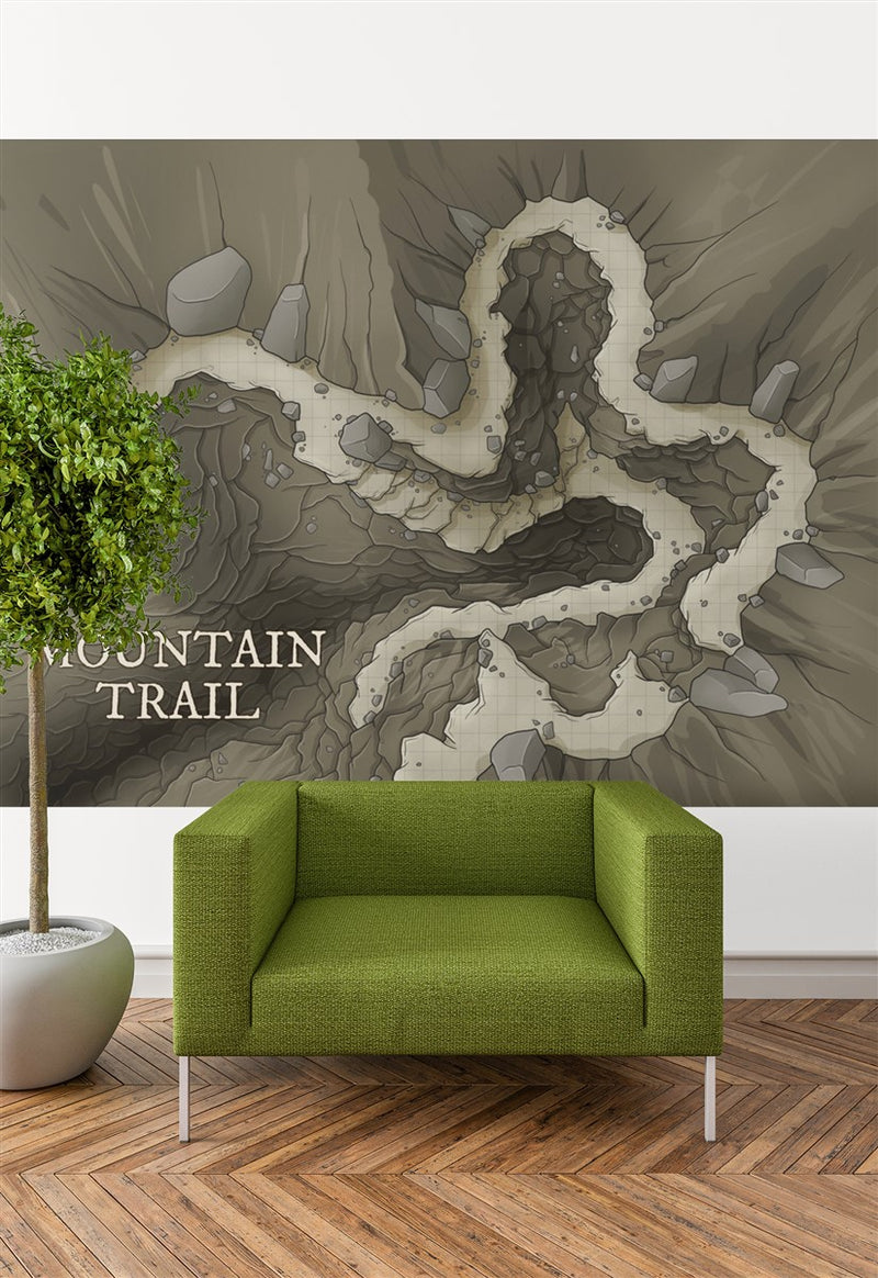 Mountain Trail Fantasy Map