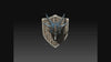 #23 Iranith the Lead Dragon Bust 3D Printed Miniature Primed