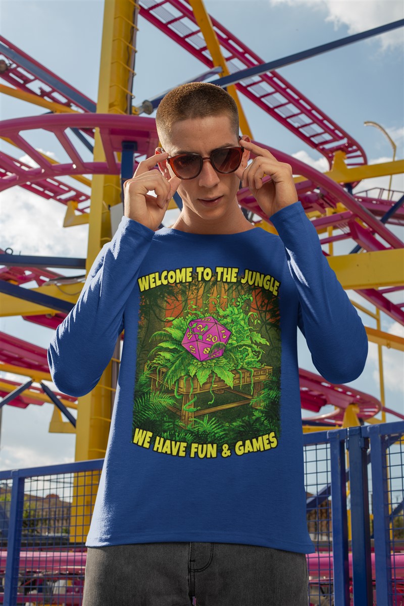 Welcome To The Jungle RPG Cotton T-Shirt DDG