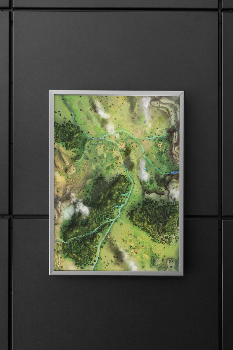 Brycshire Valley Fantasy Map