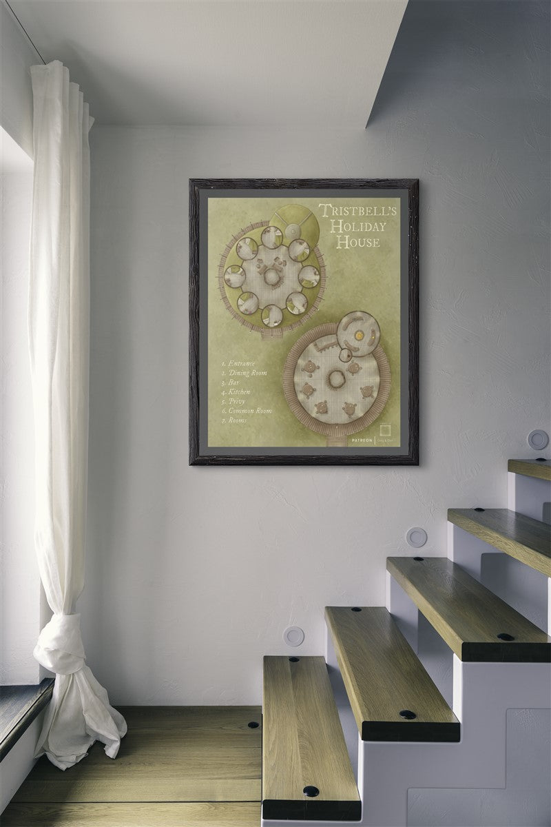 Tristbell's Holiday House Fantasy Map