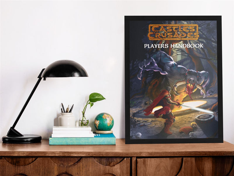 Castles & Crusades Players Handbook Cover Gallery Canvas Print