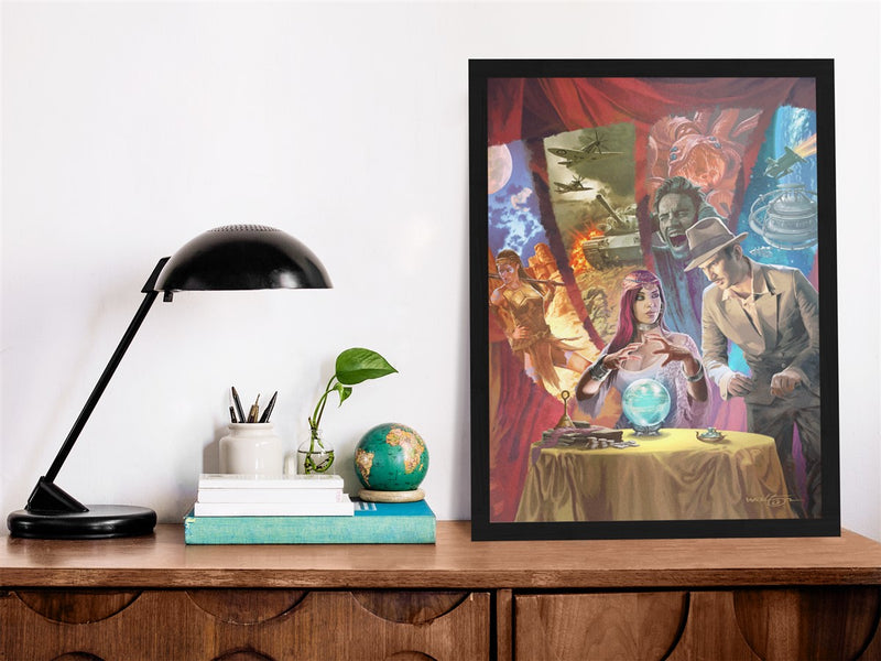 Amazing Adventures Satine Phoenix Cover Art Gallery Canvas Print