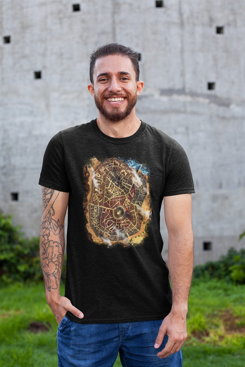 Rayley Map Cotton T-Shirt
