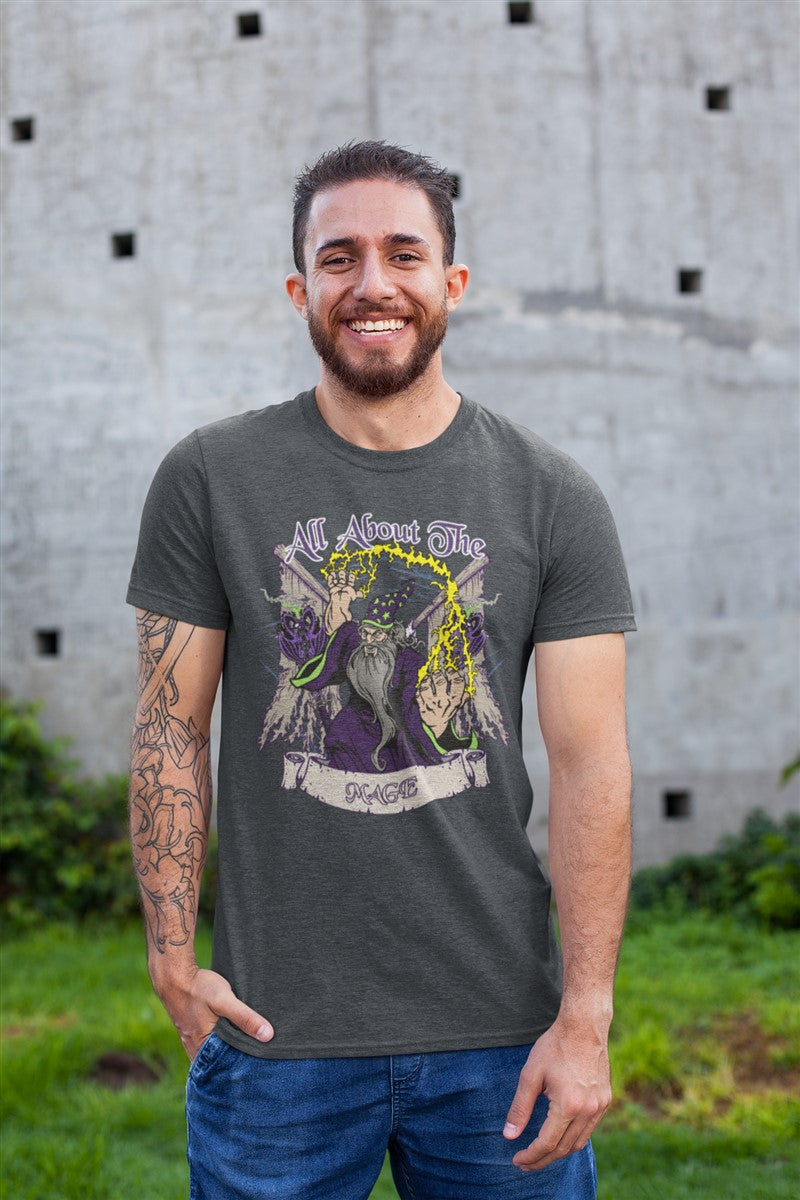 Its All About The Mage RPG Cotton T-Shirt