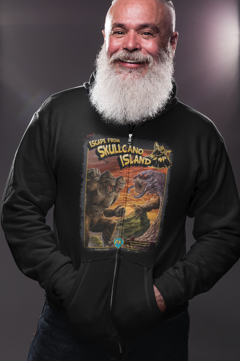 Escape from Skullcano Island Cotton T-Shirt