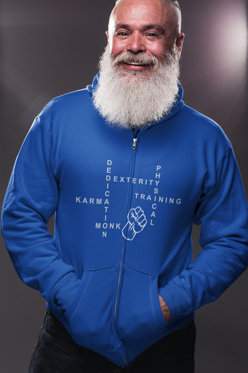 Monk Crossword RPG Cotton T-Shirt DDG